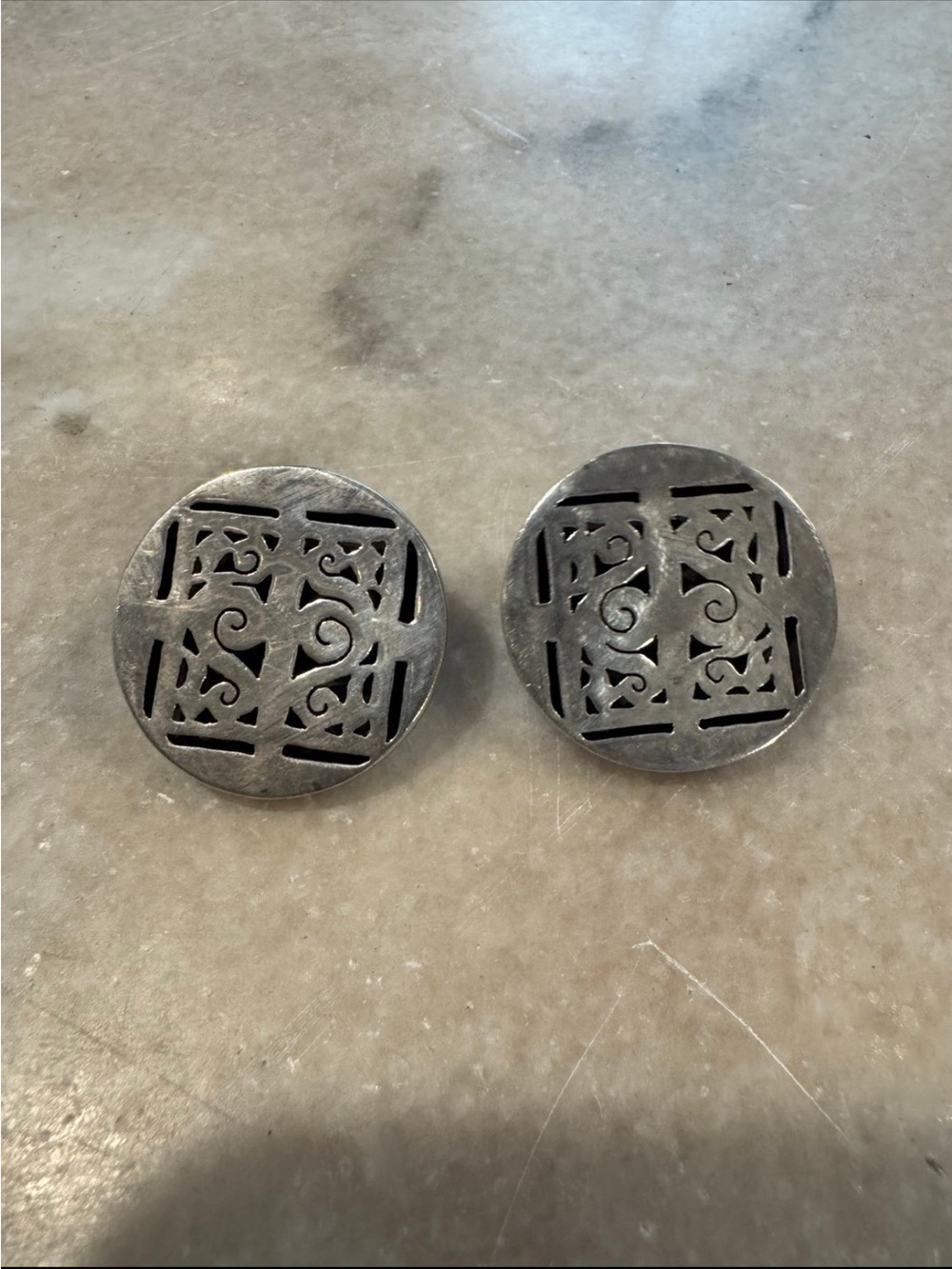 Vintage Sterling Silver Cufflinks